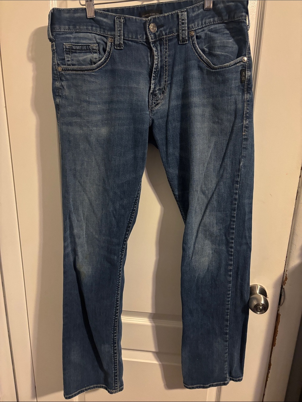 Silver Jeans Men's Relaxed Blue Wash Denim